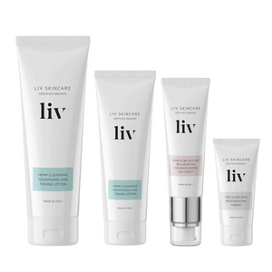 LIV SKINCARE - Rabatpakke til rødme og tør hud