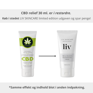 CBD extended relief creme, Økologisk